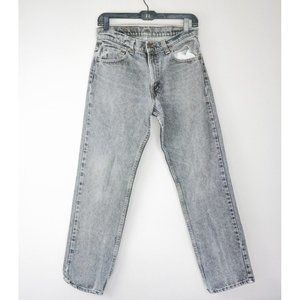 Levis Vintage Jeans womens 27x30 high waist straight leg gray denim mom jean